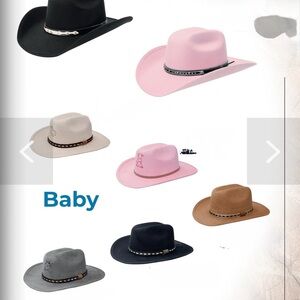 Kids Bangora Oscar Natural Cowboy Hat